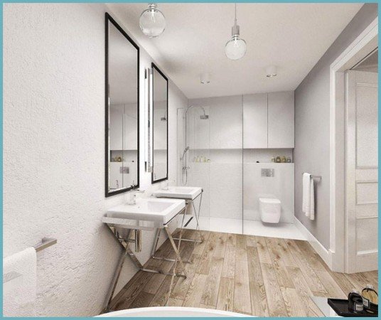 Скандинавський стиль: нордичний характер в інтерєрі ванної кімнати