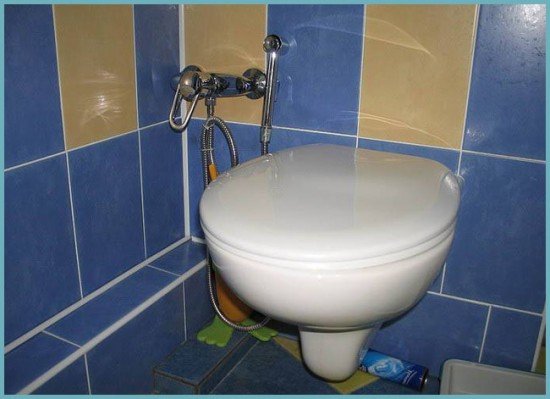 Вибираємо і встановлюємо змішувач з гігієнічним душем (лійкою) для унітазу