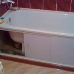 Екран під ванну своїми руками: як зробити і встановити