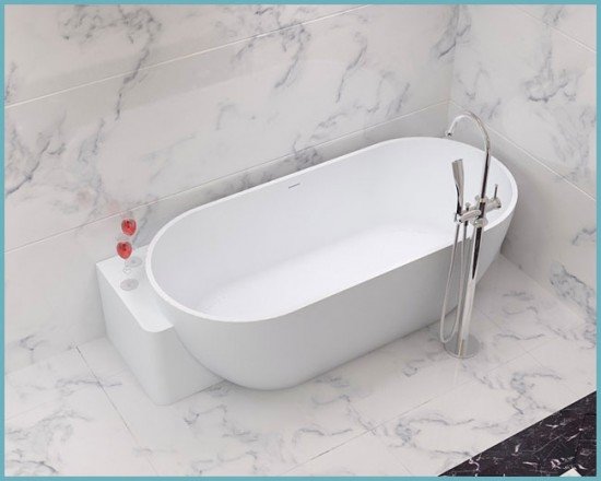 Ванни, виконані з штучного каменю: плюси і мінуси