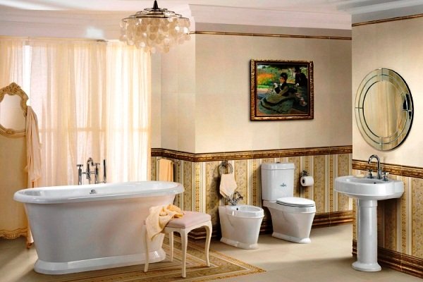 Світильники для ванної: види, правила вибору