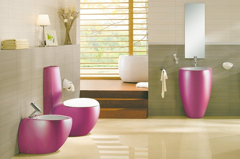 Кольорові ванни: кольорова сантехніка для ванної кімнати