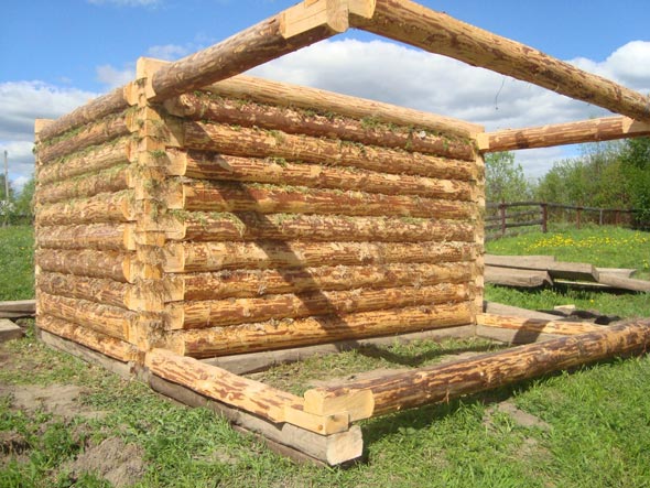 Будуємо своїми руками: баня зі зрубу