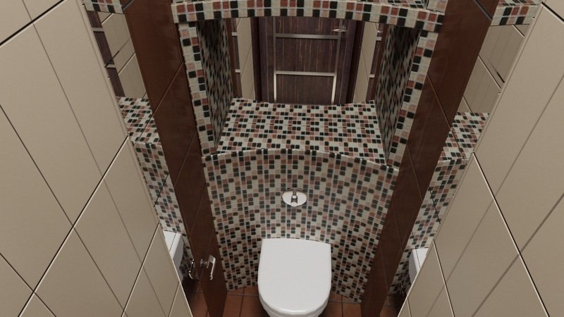 Плитка для туалету: фото дизайн інтерєру