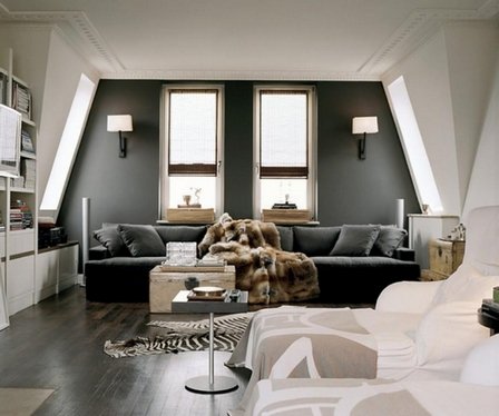 Темні підлоги в будинку: і шик, блиск, краса контрасту Темні підлоги в будинку: і шик, блиск, краса контрасту