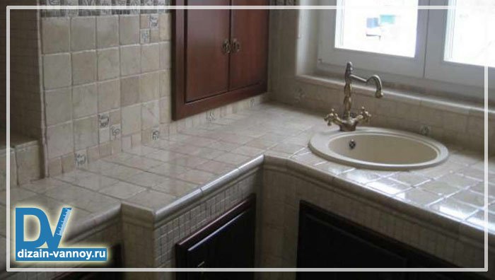 Стільниця для ванної кімнати фото дизайну інтерєру і меблів Стільниця для ванної кімнати фото дизайну інтерєру і меблів