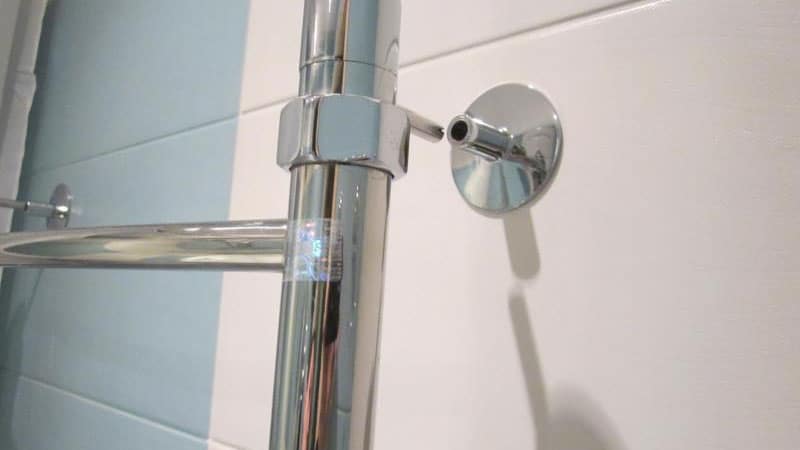 Установка рушникосушки у ванній своїми руками