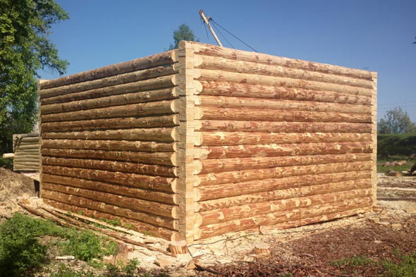 Будуємо своїми руками: баня зі зрубу