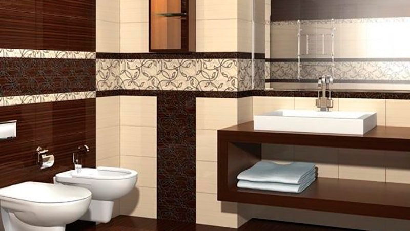 Білоруська плитка для ванної: фото приклади