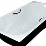 Скільки важить чавунна ванна: 150х70 і 170х70