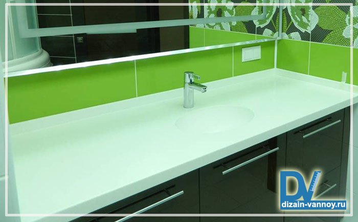 Стільниця для ванної кімнати фото дизайну інтерєру і меблів Стільниця для ванної кімнати фото дизайну інтерєру і меблів