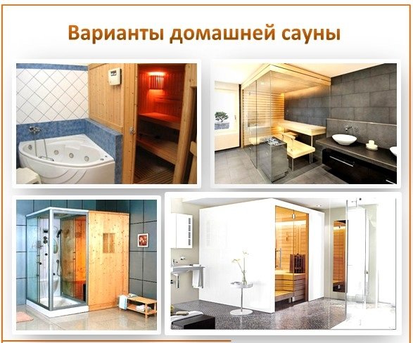 Сауна вдома у ванній, це просто