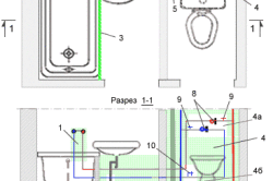 Обробка ванної кімнати плиткою: основні етапи роботи (фото)