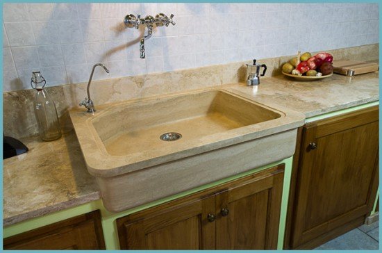 Вибираємо камяну мийку для кухні