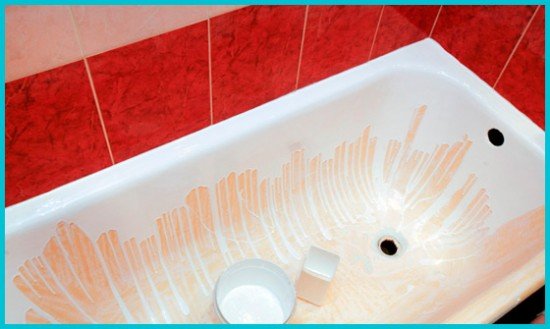 Реставрація ванн за допомогою акрилу своїми руками