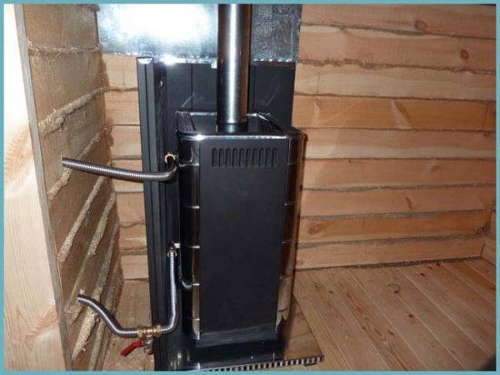 Банні печі з баком для води своїми руками