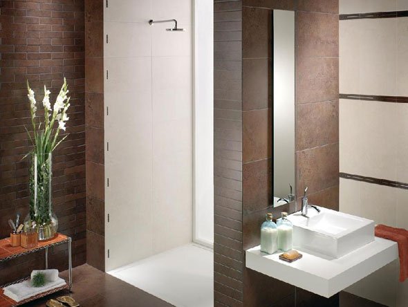 Дизайн стильного ванної кімнати в коричнево бежевих тонах: нюанси оформлення інтерєру Дизайн стильного ванної кімнати в коричнево бежевих тонах: нюанси оформлення інтерєру