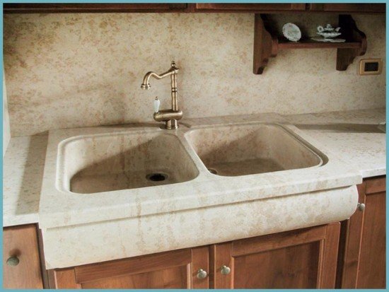 Вибираємо камяну мийку для кухні