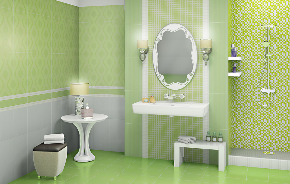 Настінна плитка у ванну кімнату, які є види і як вибрати