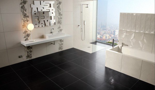 Розміри плитки для ванної кімнати — товщина і ширина виробу (фото, відео)