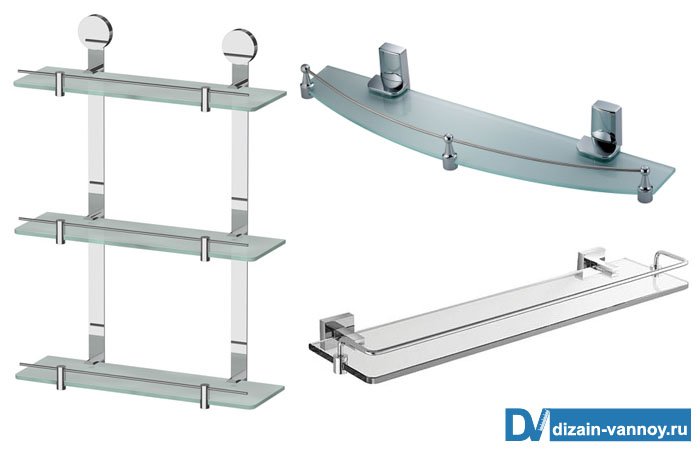 Полиця для рушників у ванну кімнату   види і вибір