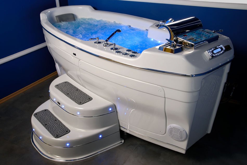 Джакузі, гідромасажні ванни як вибираються, і існуючі види