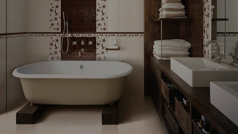 Як вибрати плитку для ванної та туалету: фото рада