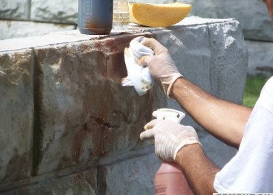 Барвник для бетону своїми руками