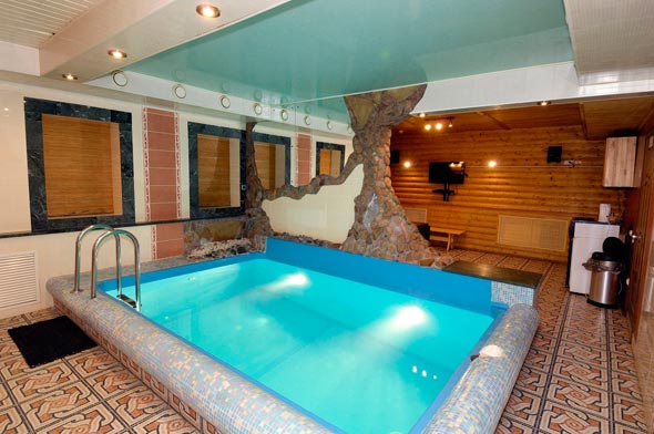 Лазня з басейном: важливі особливості проектування та будівництва Лазня з басейном: важливі особливості проектування та будівництва
