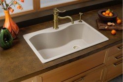 Розбираємося з мийками з штучного каменю для кухні Розбираємося з мийками з штучного каменю для кухні