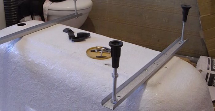 Ніжки для ванни, які є види, як вибрати і встановити