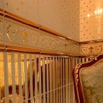 Золота плитка для ванної кімнати: нетипової дизайн