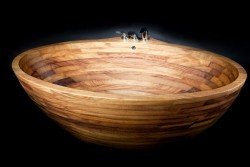 Деревяна ванна в інтерєрі: бути чи не бути?