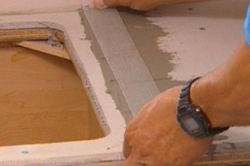 Стільниця з плитки у ванній: етапи робіт