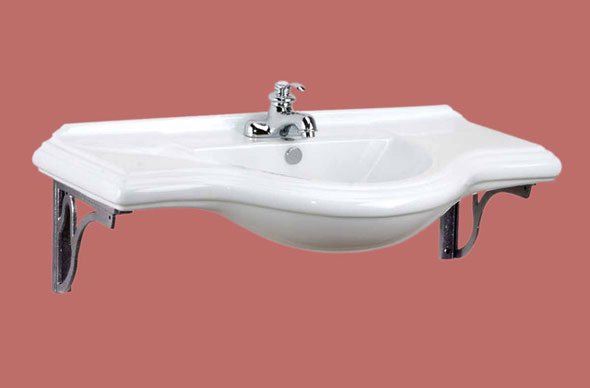 Розбираємося, як правильно закріпити раковину на стіні