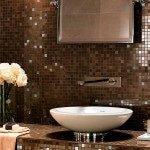 Плитка мозаїка для ванної кімнати: фото дизайну інтерєру