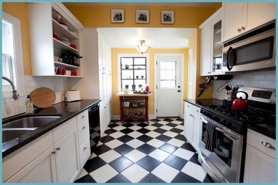 Вибираємо плитку на кухню: для укладання на підлогу і на фартух