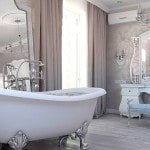 Кольорова плитка для ванної: фото зразків