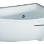 Ванни акрилові: кутові асиметричні