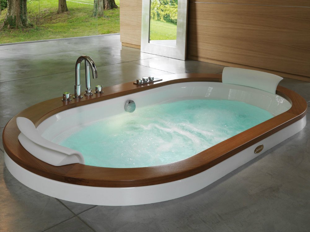 Джакузі, гідромасажні ванни як вибираються, і існуючі види