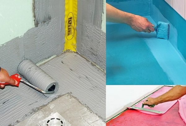 Рідка гідроізоляція для ванної кімнати — види і застосування (відео, фото)