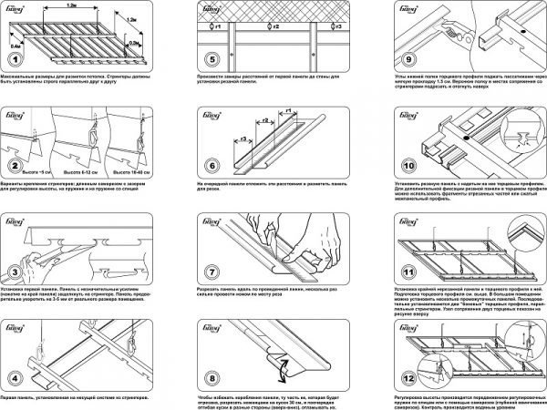 Алюмінієвий стеля у ванній своїми руками — вибір і установка (фото, відео)