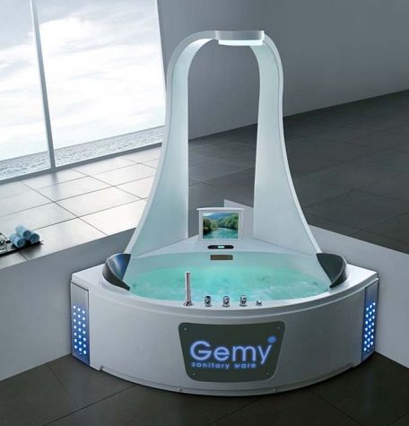 Джакузі, гідромасажні ванни як вибираються, і існуючі види