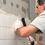 Укладання плитки на гіпсокартон у ванній кімнаті