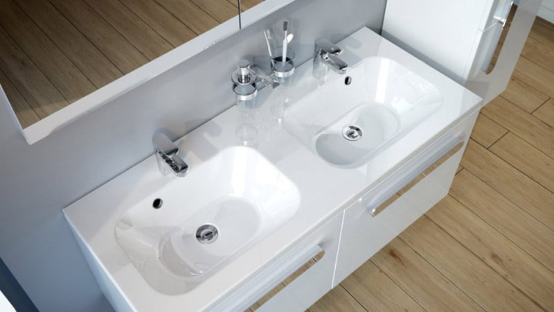 Умивальники у ванну кімнату: фото приклади