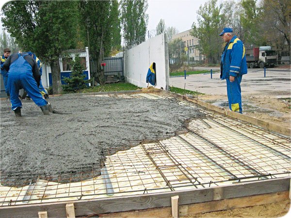 Плитний фундамент своїми руками