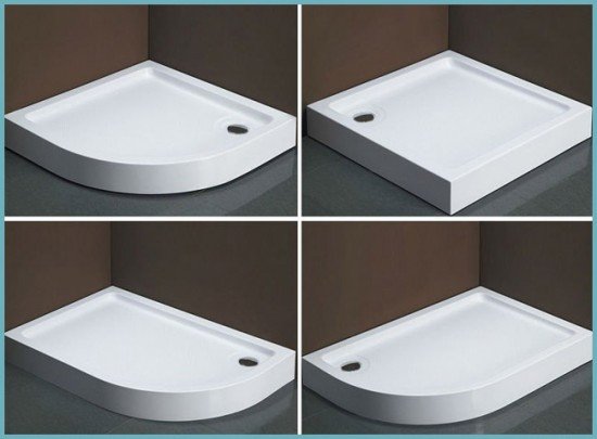 Піддон для душової кабіни – можливі форми і розміри, нюанси вибору