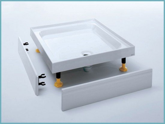 Піддон для душової кабіни – можливі форми і розміри, нюанси вибору