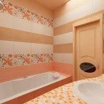 Розкладка плитки у ванній: 70 фото дизайну інтерєрів