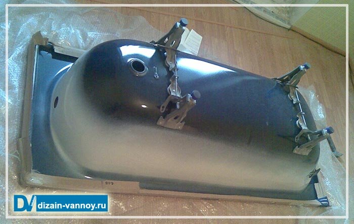 Ніжки для ванни   варіанти установки та види декоративних опор